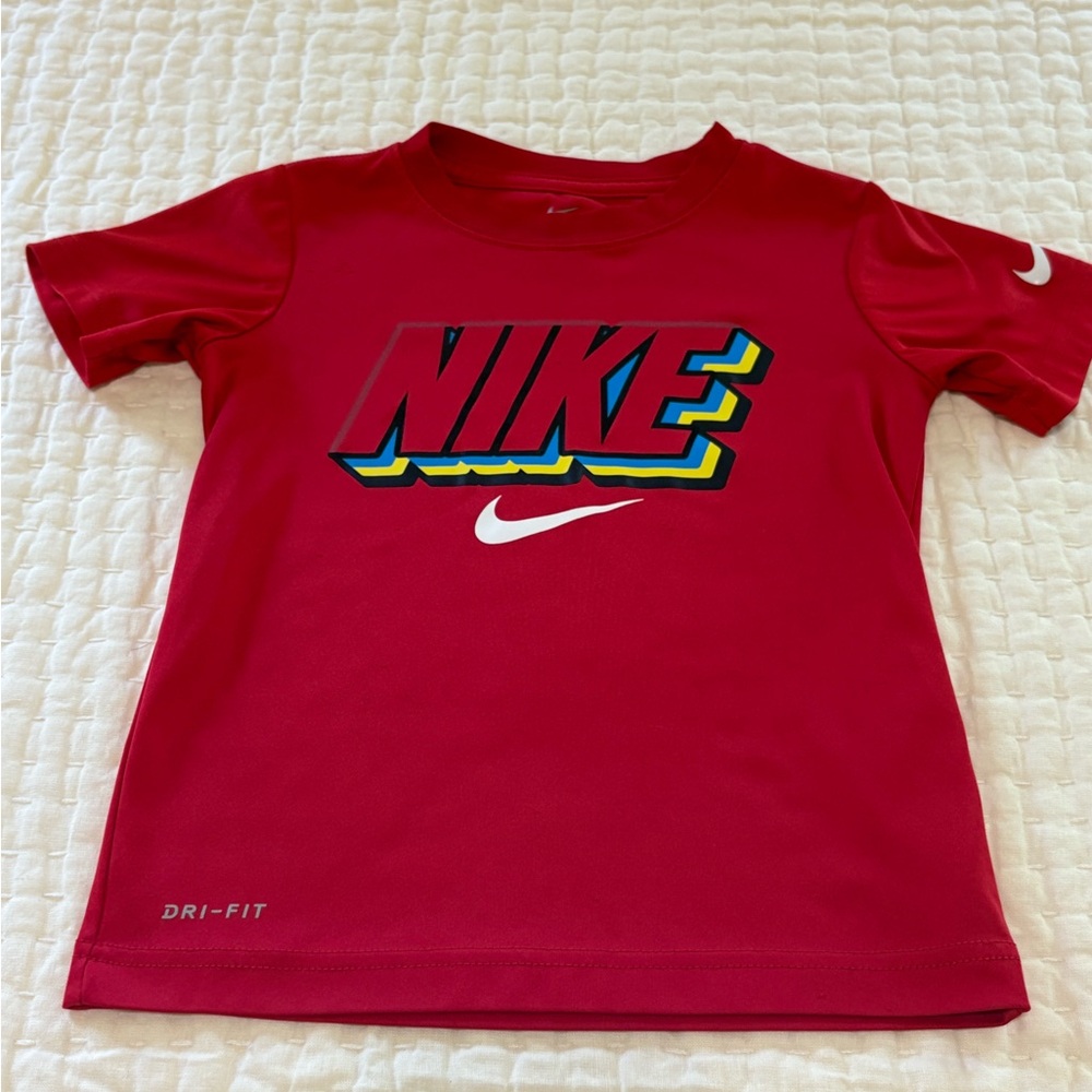 Nike Kids Red Graphic T-Shirt